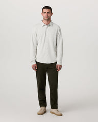 Vuori Jeffreys Overshirt Men's Winter Grey Heather Shirt