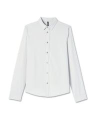 Vuori Long Sleeve Bridge Button Down Men's Salt Shirt