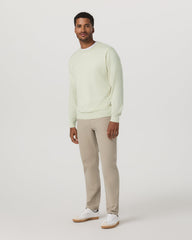 Vuori Men's Merino Fine Gauge Wool Sweater Sandalwood