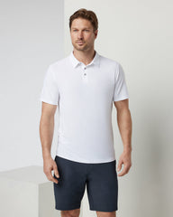 Vuori Strato Tech Polo Men's White Athletic Polo