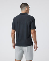 Vuori Strato Tech Polo Men's Charcoal Tech Polo Shirt