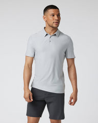 Vuori Strato Tech Polo Platinum Heather