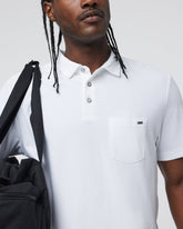 Vuori Ace Polo Men's White Polo Shirt