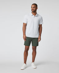Vuori Gamepoint Polo Men's Frost Grey Tennis Polo