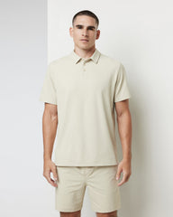 Vuori Gamepoint Polo Men's Cashew Tennis Polo