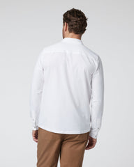 Vuori Long Sleeve Manhattan Button Down Men's White Shirt