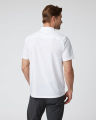 Vuori Short-Sleeve Manhattan Button Down White