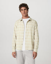 Vuori Men's Long Sleeve Plaid Button Down Shirt Sandalwood