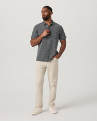 Vuori Short Sleeve Bridge Button Down Men's Root Shirt