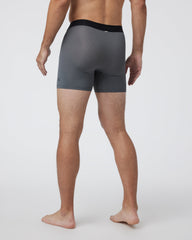 Vuori V1 Boxer Brief Men's Charcoal Grey Boxer Briefs