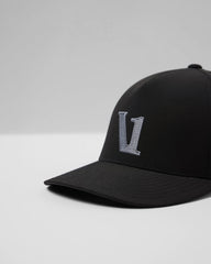 Vuori Magnitude Hat Black Adjustable Snapback