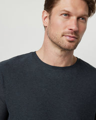 Vuori Strato Tech Tee Men's Charcoal Moisture Wicking Shirt