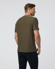 Vuori Strato Tech Tee Men's Moss Green Workout Shirt
