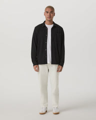 Vuori Long Sleeve Altitude Wool Shirt - Relaxed Volcanic Ash