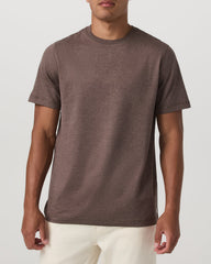 Vuori Men's Short Sleeve Ponto Performance Tee Elm Heather