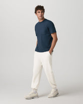 Vuori Short Sleeve Ponto Pocket Tee - Relaxed Fit Ocean Blue