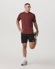 Vuori Men's Short Sleeve Ponto Tee - Relaxed Spiced Apple
