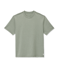 Vuori Short Sleeve Ponto Tee - Relaxed Fit Agave Green Heather