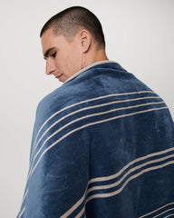 Vuori Fringe Beach Towel Versatile Towel - Pond
