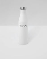 Vuori S6 Wordmark Mizu Water Bottle White Insulated Bottle