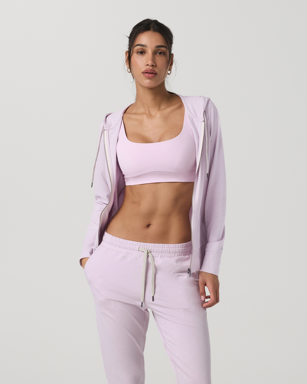 Vuori Halo Performance Hoodie 2.0 Lilac Breeze Heather Hoodie
