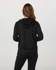 Vuori Halo Performance Hoodie 2.0 Black Heather Hoodie