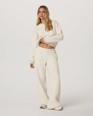 Vuori Restore Mini Crew Women's Bone Heather Crewneck