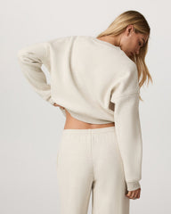 Vuori Restore Mini Crew Women's Bone Heather Crewneck