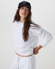 Vuori Sedona Weekender Crew Women's White Pullover