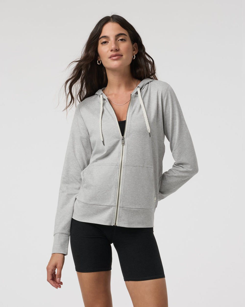 Vuori Halo Performance Hoodie 2.0 Light Pale Grey Hoodie