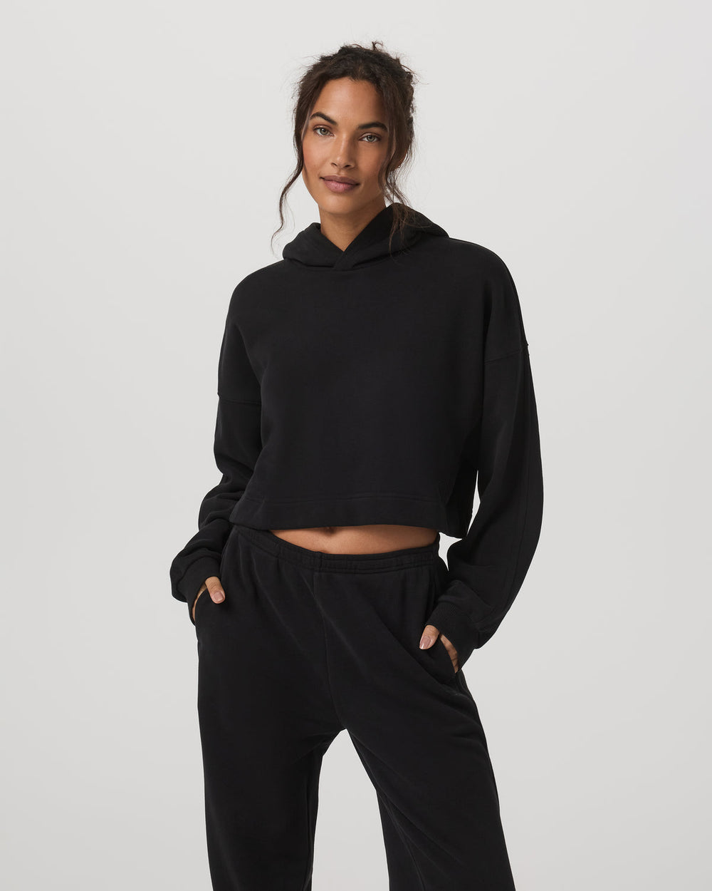 Vuori Sedona Pullover Hoodie Women's Black Oversized Hoodie