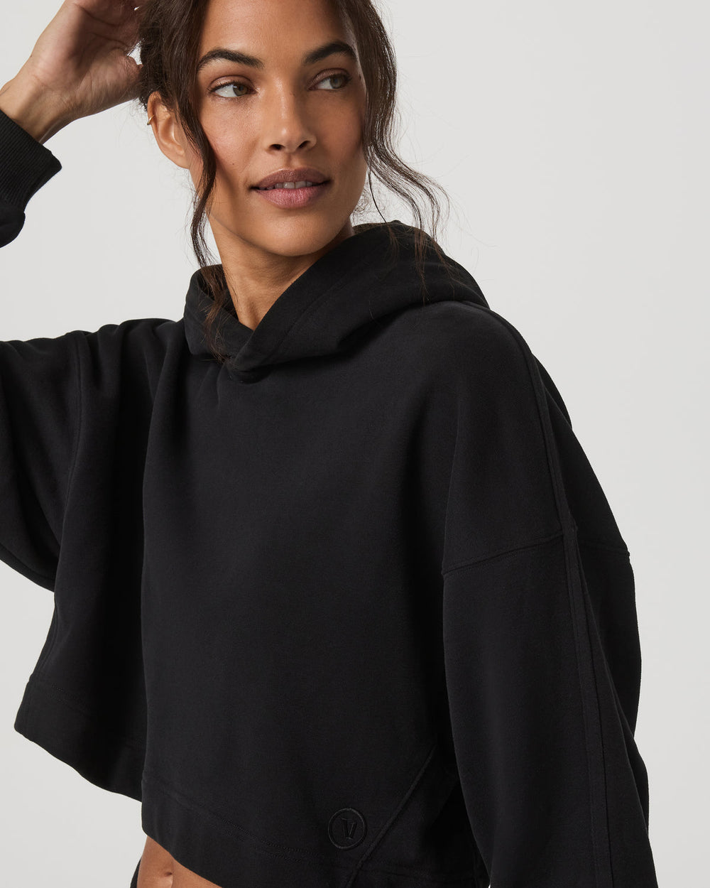 Vuori Sedona Pullover Hoodie Women's Black Oversized Hoodie