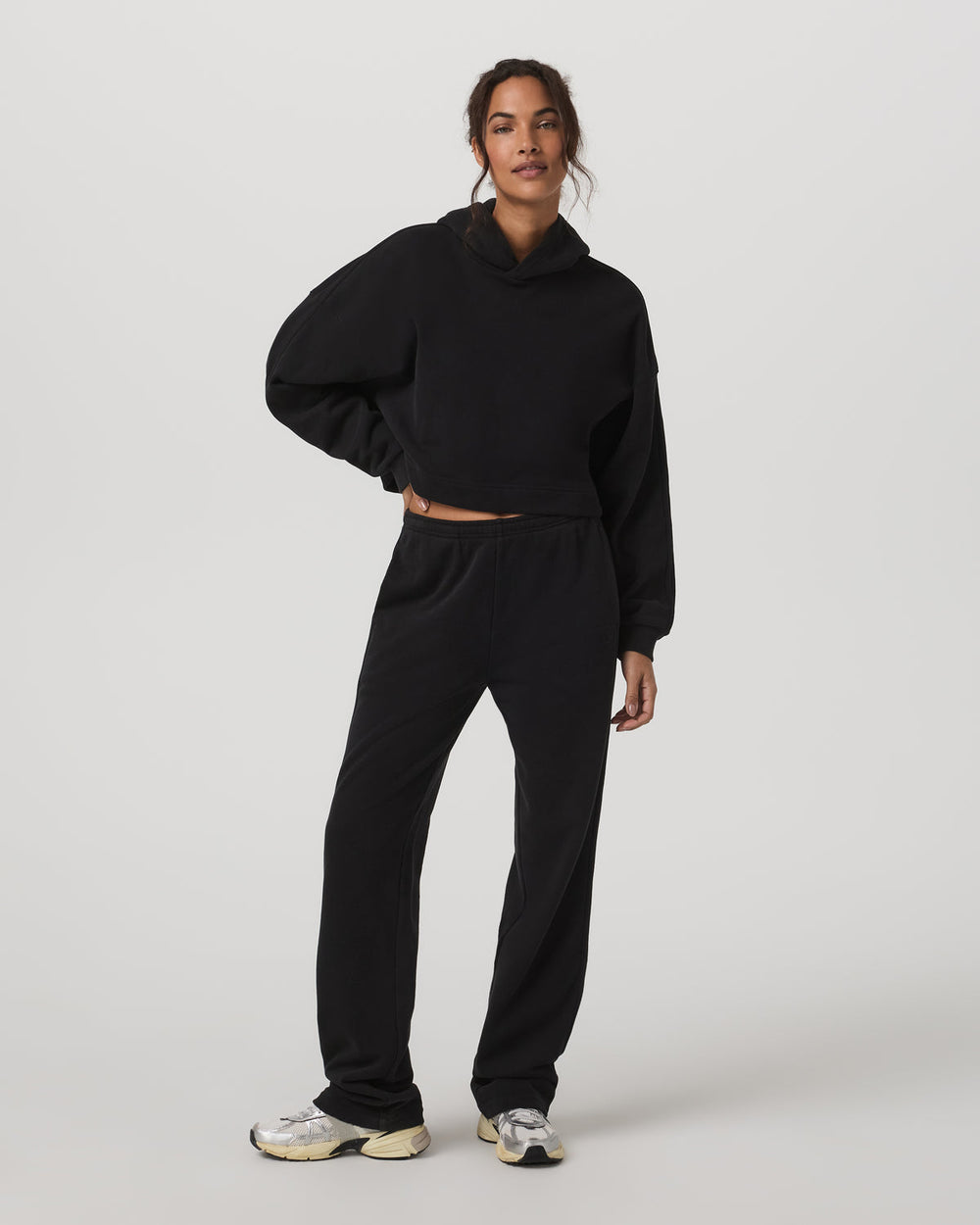 Vuori Sedona Pullover Hoodie Women's Black Oversized Hoodie