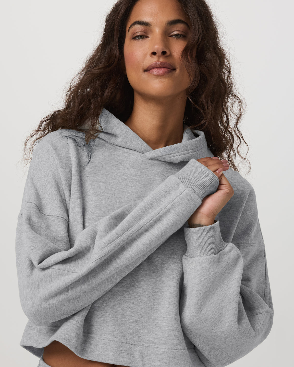 Vuori Sedona Pullover Hoodie Light Heather Grey Hoodie