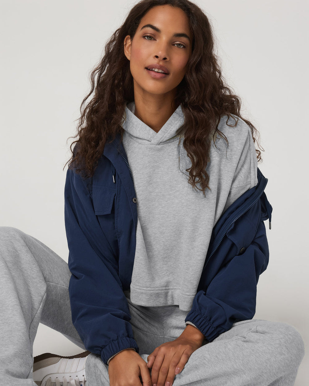Vuori Sedona Pullover Hoodie Light Heather Grey Hoodie