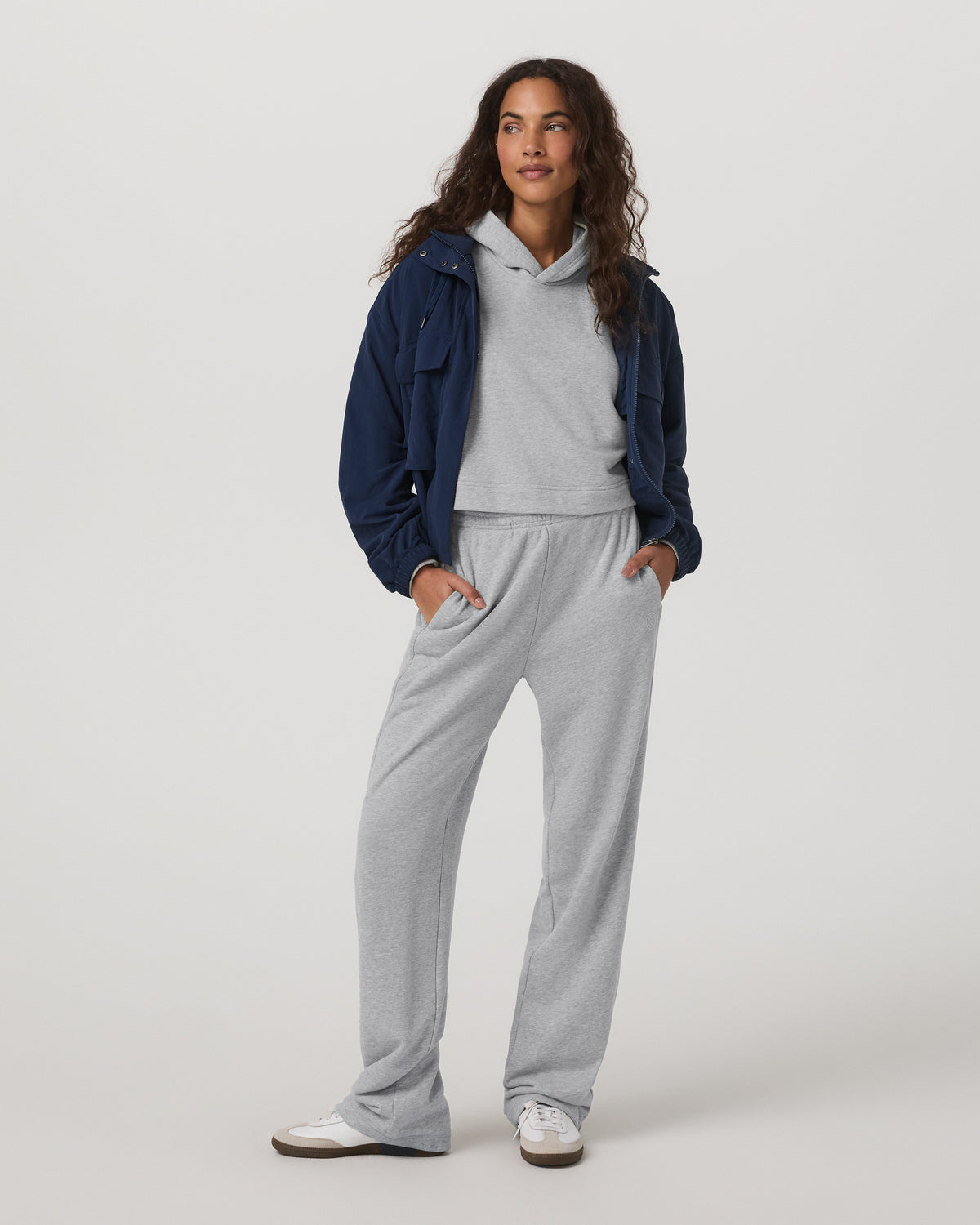 Vuori Sedona Pullover Hoodie Light Heather Grey Hoodie