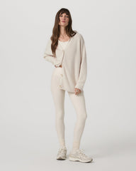 Vuori Alps Boyfriend Cardigan Women's Marshmallow Sweater