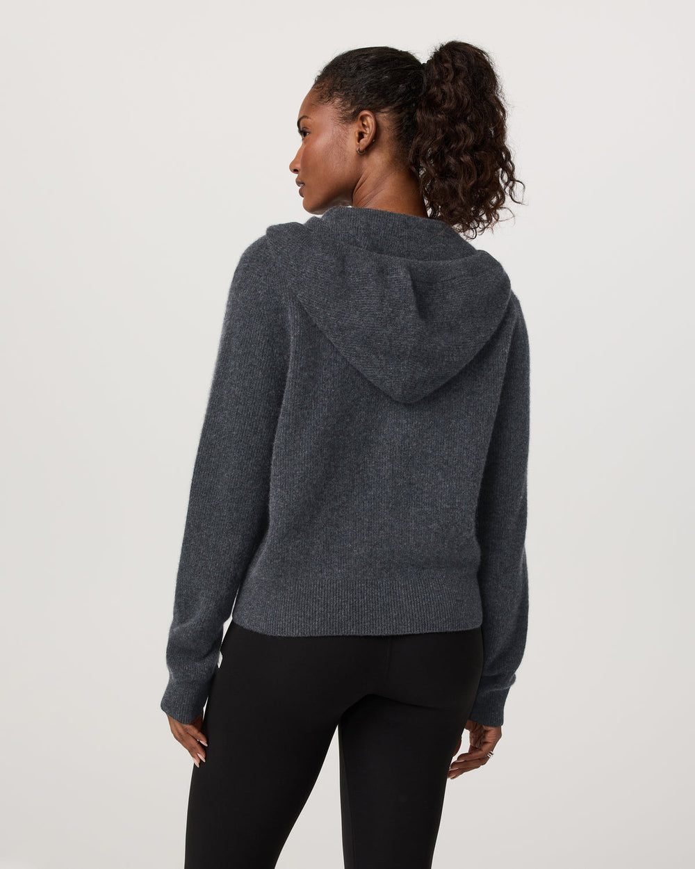 Vuori Émilie Cashmere Hoodie Women's Charcoal Heather