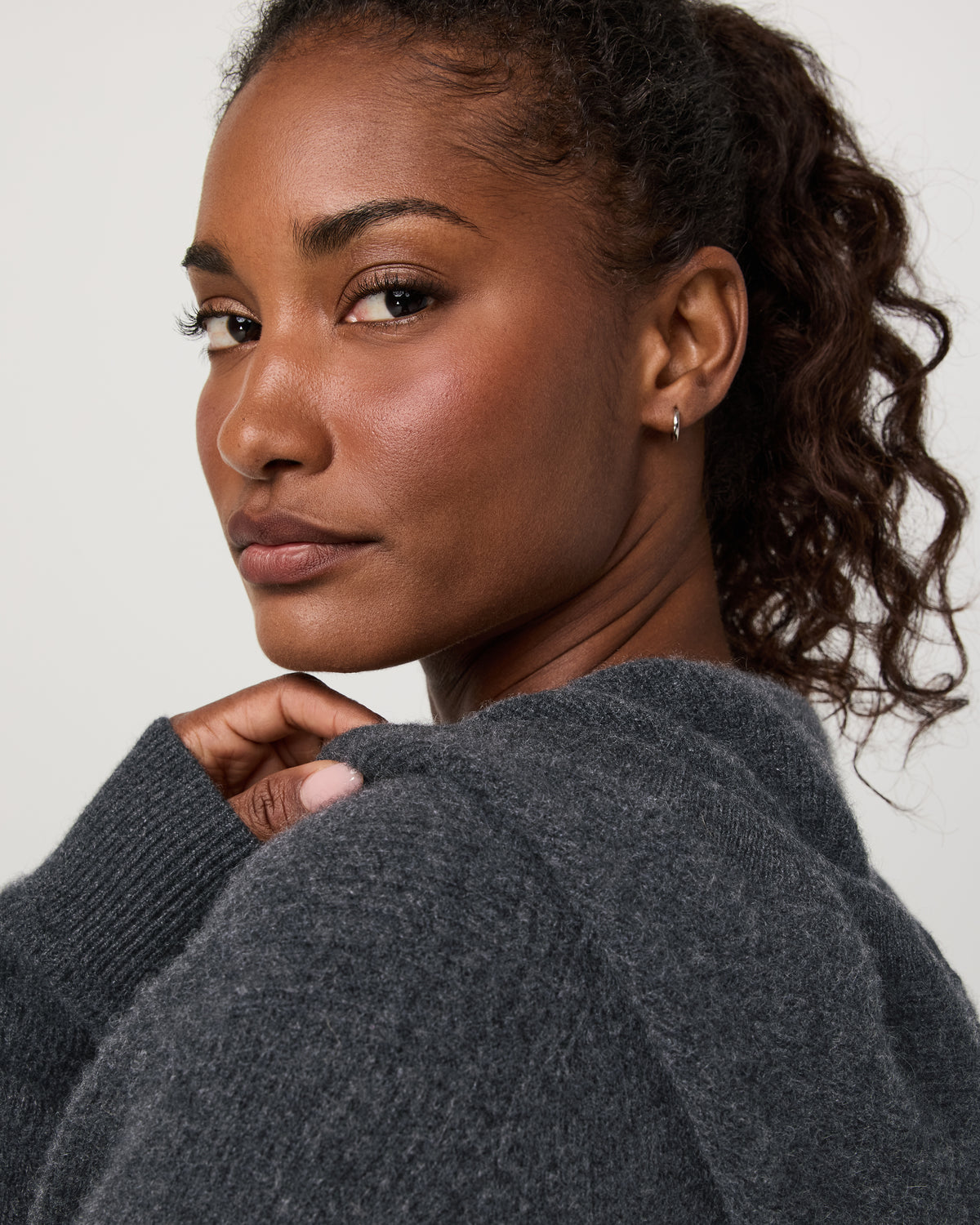 Vuori Émilie Cashmere Hoodie Women's Charcoal Heather