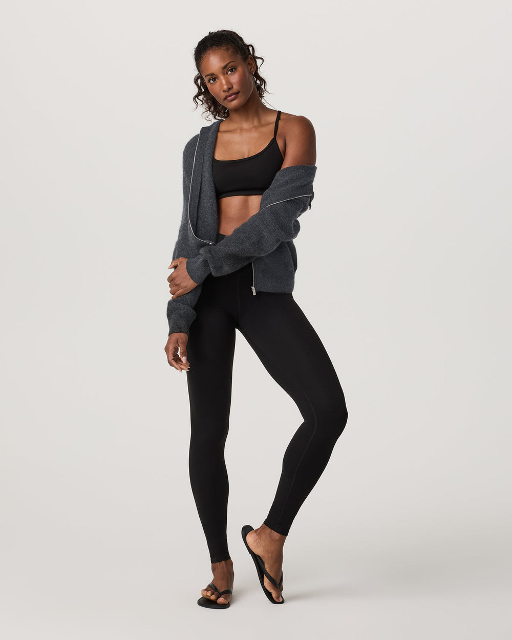 Vuori Émilie Cashmere Hoodie Women's Charcoal Heather