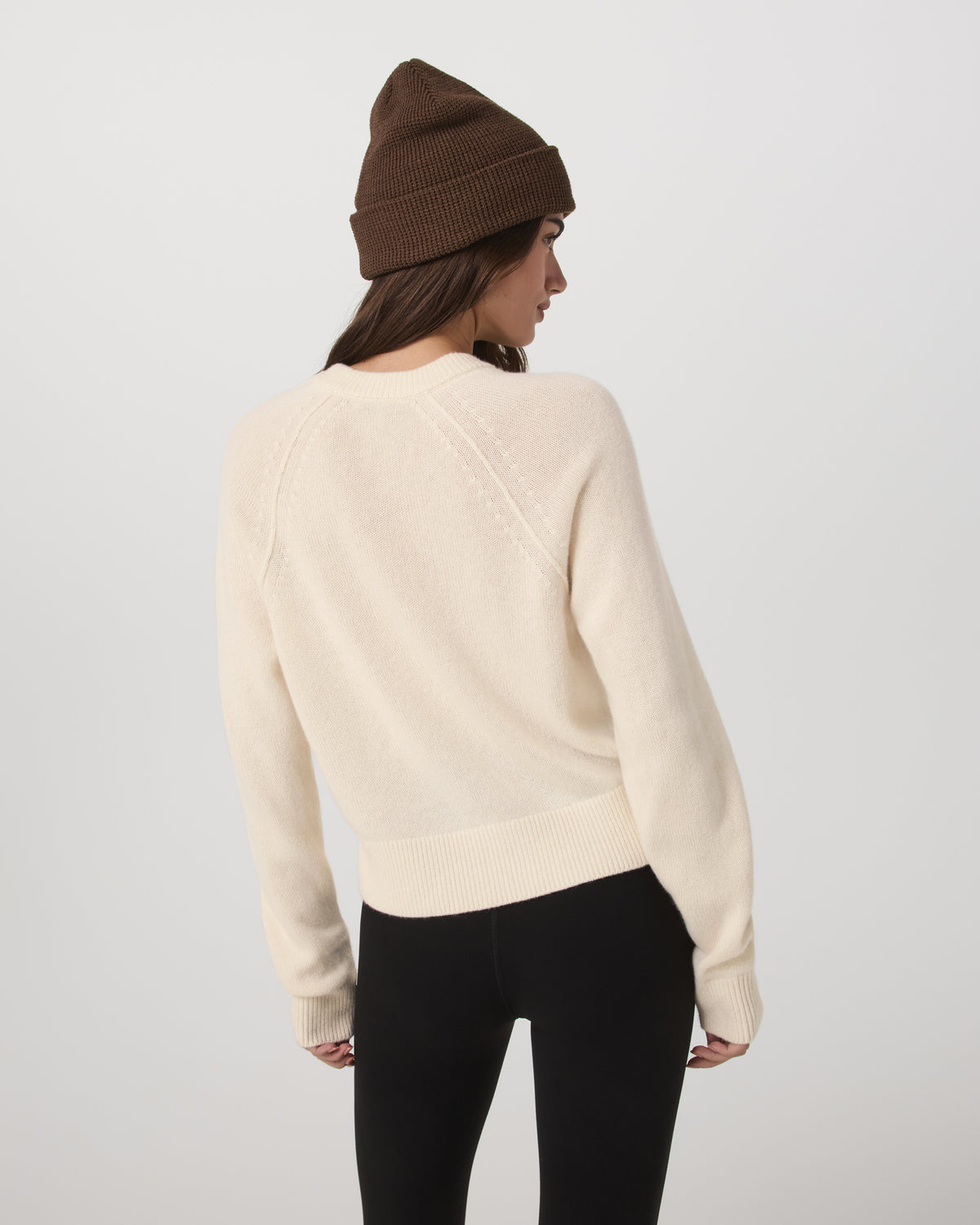 Vuori Émilie Cashmere Crew Women's Porcelain Pullover