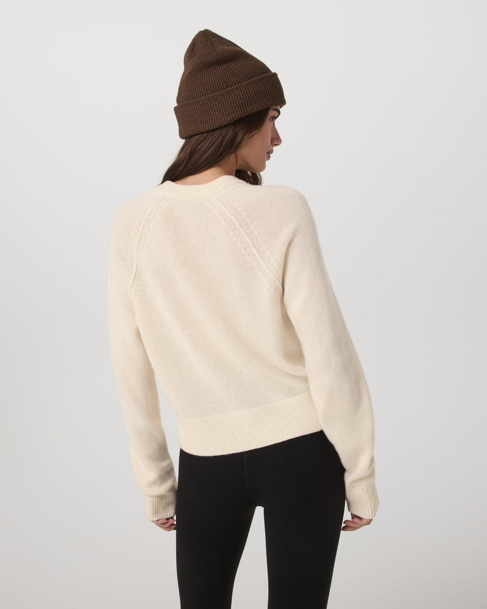 Vuori Émilie Cashmere Crew Women's Porcelain Pullover