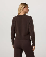 Vuori Émilie Cashmere Crew Women's Java Pullover