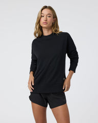 Vuori Sedona Weekender Crew Women's Black Pullover