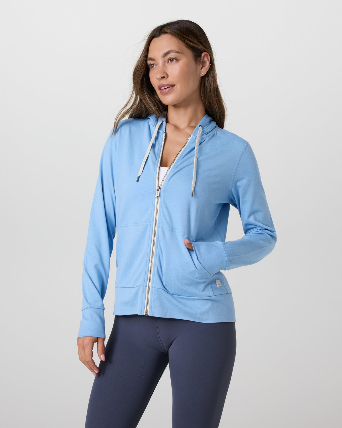 Vuori Halo Performance Hoodie 2.0 Spring Heather