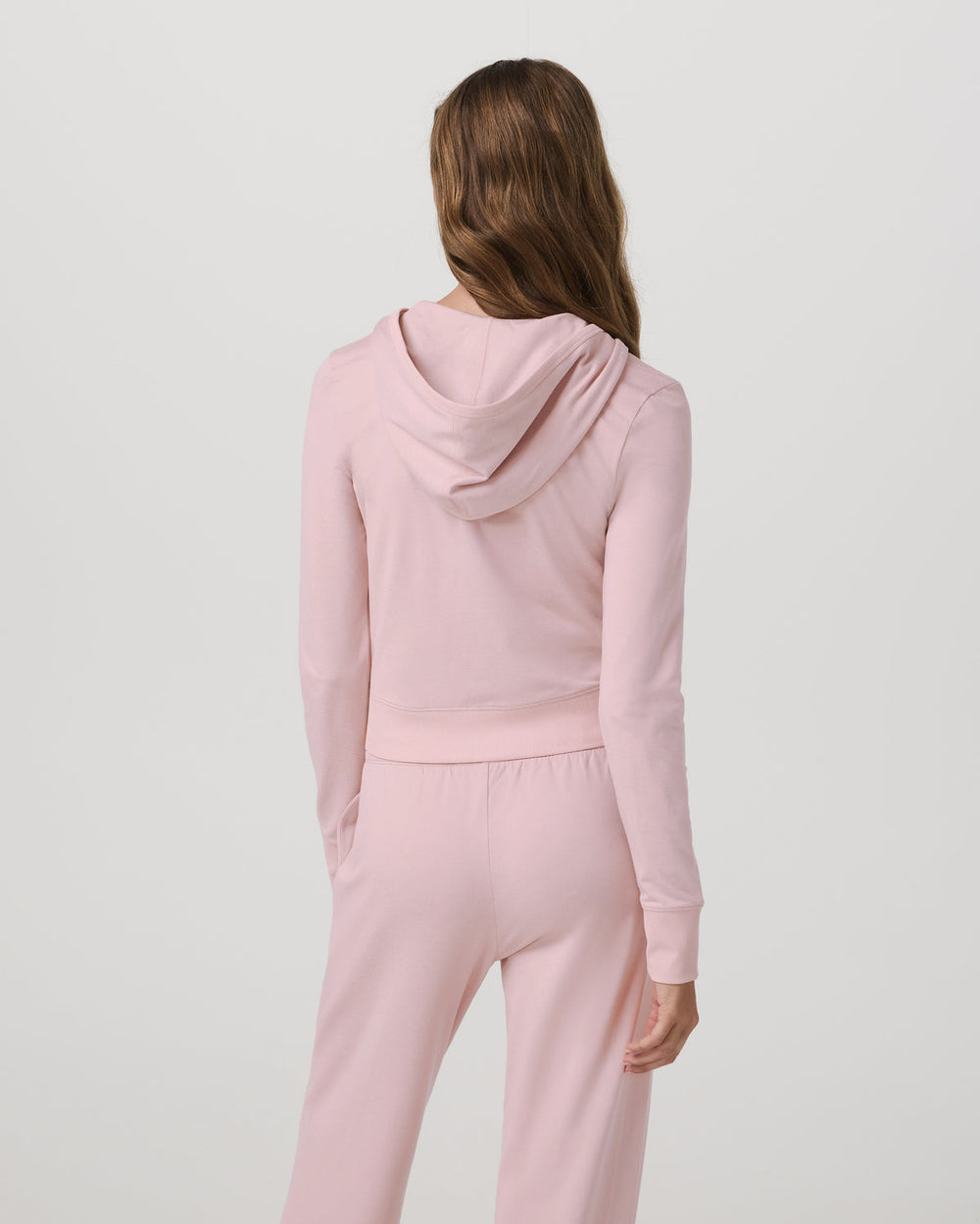 Vuori Halo Mini FZ Hoodie Women's Vintage Rose Hoodie