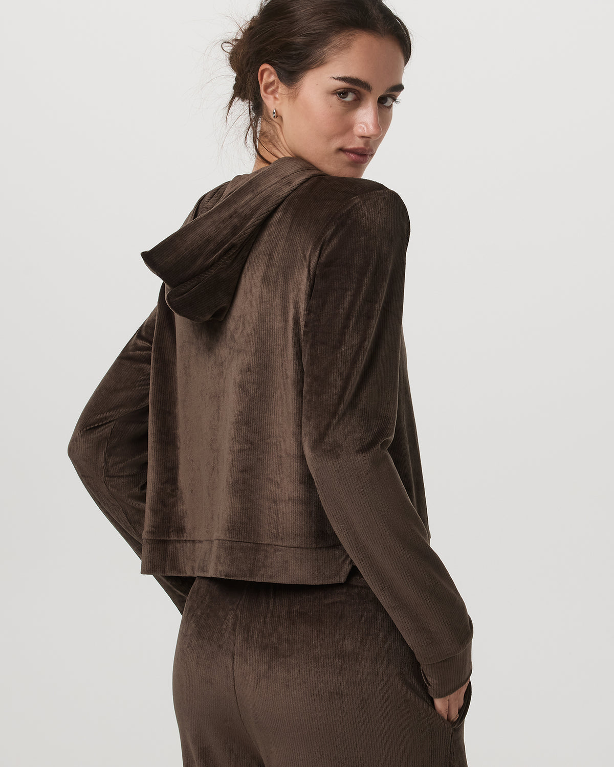 Vuori Haven Hoodie Women's Dark Java Hoodie