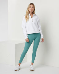 Vuori Restore Half Zip Hoodie Women's White Hoodie