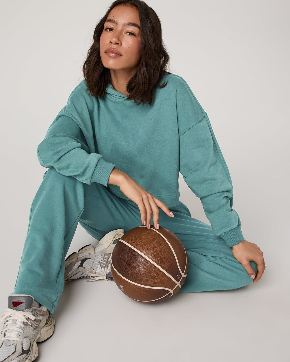 Vuori Sedona Pullover Hoodie Bluegrass Oversized Hoodie