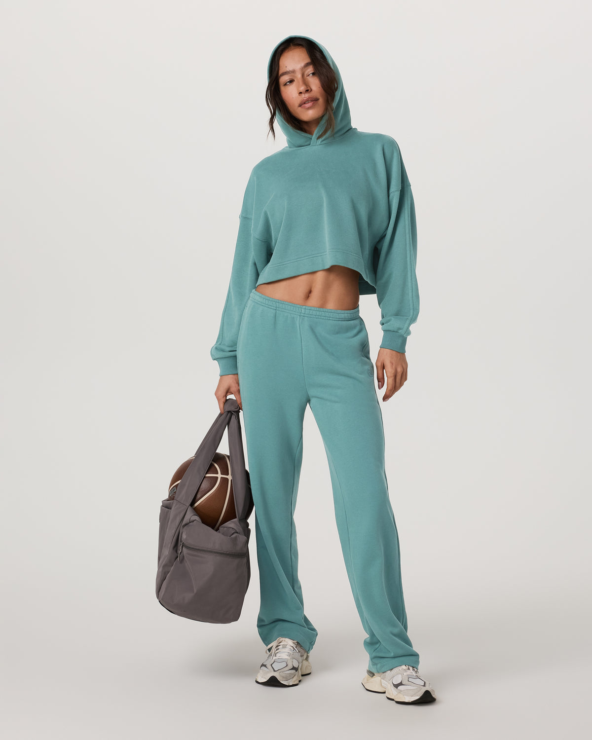 Vuori Sedona Pullover Hoodie Bluegrass Oversized Hoodie